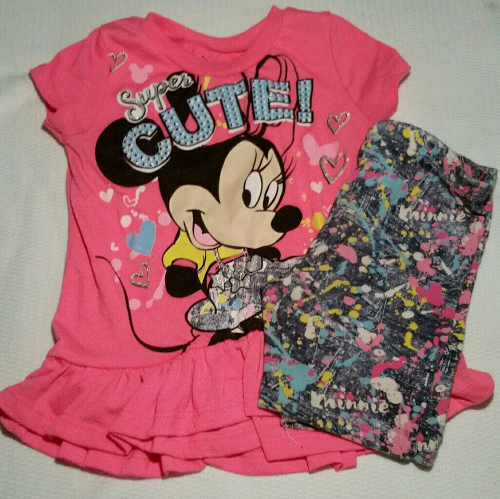 **SOLD** Minnie Mouse Toddler Set